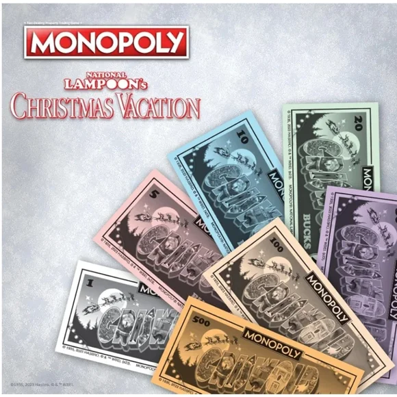 NWT Christmas Vacation Monopoly Game - Picture 6 of 9